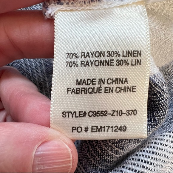 ⭐️ Cloth & Stone Front Tie Short Sleeve Tee SMALL - Picture 8 of 13